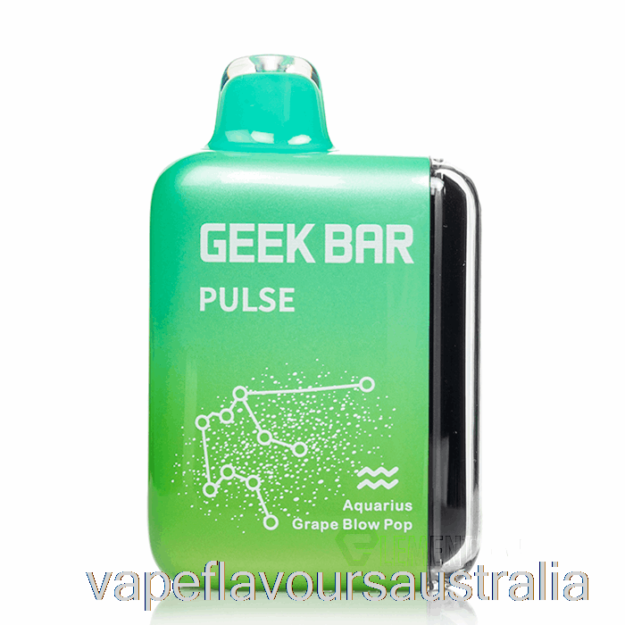 Vape Flavours Australia Geek Bar Pulse 15000 Disposable Grape Blow Pop
